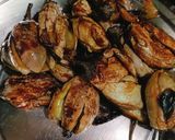 A picture of step 2 of Rajasthani Stuffed Eggplant.