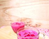 Foto langkah ke 5 dari resep Minuman es jelly buah naga.