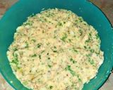 A picture of step 4 of Alu kabab.