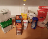 Foto del paso 1 de la receta: Bizcocho dúo (leche y capuchino)