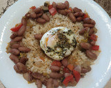 Foto del paso 4 de la receta: Alubias de aprovechamiento con arroz y huevo poché