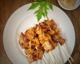 Foto langkah ke 5 dari resep Sate Protein Nabati dari tahu.