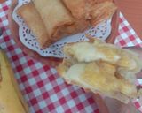 Foto langkah ke 5 dari resep Lumpia Pisang Keju.