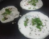A picture of step 5 of Sabudana Uttapam.
