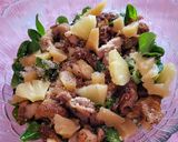 Foto del paso 5 de la receta: Ensalada agridulce de pollo con canónigos