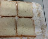 A picture of step 1 of Chattny sandwiches, tringal.