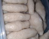 Foto langkah ke 9 dari resep Pempek tenggiri anti gagal.