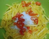 Foto langkah ke 2 dari resep Rujak Serut Mangga.
