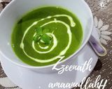 A picture of step 3 of Spinach and Cheese Soup.