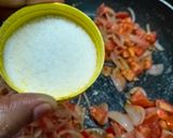 A picture of step 3 of Paneer Tawa Pulao.