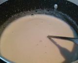 A picture of step 5 of Grass Jelly Dessert with Water Chestnut, Tapioca Pearls, and Coconut Milk.