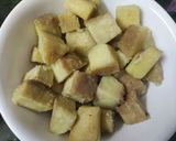 A picture of step 2 of Spicy Suran / Ol Curry in Bihari Style.