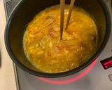 Foto langkah ke 3 dari resep Brokoli Siram Telur Kepiting tanpa minyak.