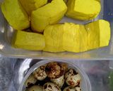 Foto langkah ke 1 dari resep Opor tahu telur puyuh wangi kemangi.