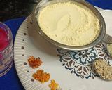 A picture of step 1 of Homemade Motichoor laddu (without maker machine) 💛😋.