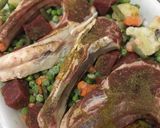 A picture of step 3 of Lamb Chops with Vegetables.