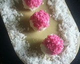 A picture of step 7 of Paneer dates laddu.
