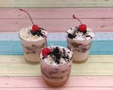 Foto langkah ke 7 dari resep Chizkek Lumer / Oreo cheese cake (ini biskuitnya bukan oreo).