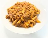 Foto del paso 8 de la receta: Pasta con crema de tomates cherry y carne picada al vino tinto