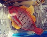 Foto del paso 3 de la receta: Mojarra/Tilapia horneada y asada con papas. Súper fácil 🎶