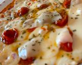 Foto do passo 4 de Pizza wrap com tomate cherry confitado