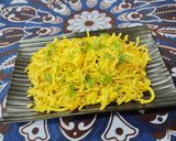A picture of step 5 of Yellow Noodles.