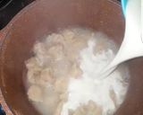 A picture of step 4 of Kunun flour/ danwaken madara.