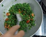 बेसन वाली मेथी भाजी (Besan wali methi bhaji recipe in hindi) रेसिपी चरण 2 फोटो
