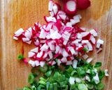 Twarożek z rzodkiewką i cebulką🍚 krok przepisu 2 zdjęcie