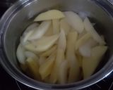 A picture of step 1 of Chilli potato wedges.