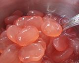 Foto langkah ke 4 dari resep 23/26. Kolang kaling pink alami.