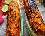 A picture of step 4 of Tondoori Corn Cobs.