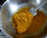 A picture of step 6 of Kothambir Vadi Rasa.