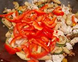 A picture of step 6 of Red sauce Pasta.