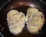 Foto del paso 2 de la receta: Torrijas rellenas de leche de coco, polen y pétalos de amapola