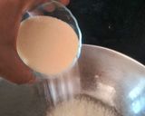 A picture of step 4 of White Lava Halwa.