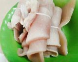 Hình bước làm 1 của món Bì heo