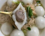 雞絲鹹湯圓的食譜步驟2照片