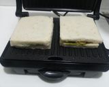 A picture of step 4 of Barbeque paneer grilled sandwitch.