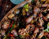 Foto langkah ke 7 dari resep Cumi goreng cabe rawit.