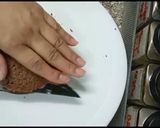 A picture of step 14 of Twix chocolate 🍰 Cake.