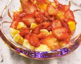 A picture of step 5 of Fruit Chaat With Mosambi Tang Twist 😋🍌🍓🍑.