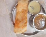 બટર ગર્લિક ઢોસા રેસીપી સ્ટેપ4ફોટો