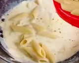 A picture of step 3 of Quick and easy cheesy Penne Pasta.