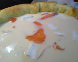 Foto del paso 3 de la receta Quiche de salmón ahumado y queso de cabra