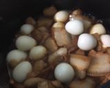 Hình bước làm 4 của món Thịt kho trứng cút
