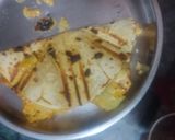 A picture of step 3 of Roti tacos.