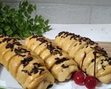 Foto langkah ke 4 dari resep *Roti isi Pisang Coklat versi dengan Minyak*.