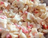 A picture of step 3 of Banana honey Chaat.