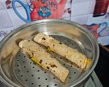 A picture of step 3 of Roti Patra(from leftover roti).